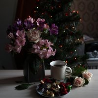 Уютное чаепитие. :: Снежанна Родионова