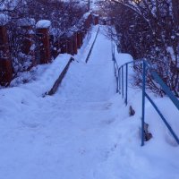 Зимняя лестница :: Александр Рыжов