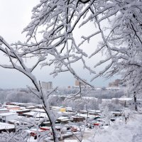 "А за городом зима, зима, зима..." :: Владимир Безбородов