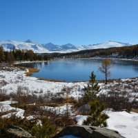 Озеро на перевале :: Валерий Медведев