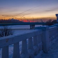 Закат над Которослью :: Юрий Велицкий