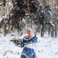 Девушка - Зима :: Елена Севрюкова (Богатырёва)
