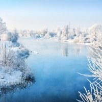 Зимняя река :: Юлия Батурина