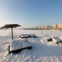 Зима на Борисовских прудах. :: Борис Бутцев