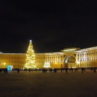 Дворцовая площадь новогодняя. :: Лия ☼