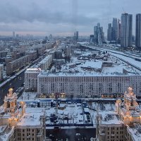 Москва. Гостиница "Украина". Вид на Москву с 29 этажа. :: Надежда Лаптева