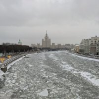 Москва река зимой. :: Andrew 