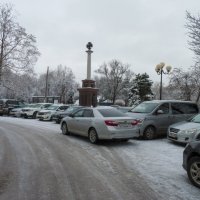 Симферополь,зима,парковка :: Валентин Семчишин