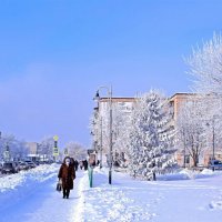 зимний день в городе :: татьяна 