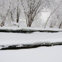 Зимняя прогулка вдоль реки :: Вадим Басов