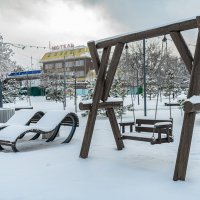 В зимнем парке... :: Юрий ЛМ