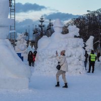 На Фестивале Снег и Лёд :: юрий поляков
