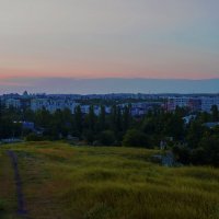 Вечер  на Петровских  скалах :: Валентин Семчишин