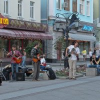 ...Самара - джаз....(уличные музыканты ) :: Александр Герасенков