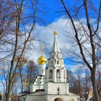 Малый храм Донского монастыря (фото с телефона) :: Константин Анисимов