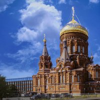 Церковь Богоявления Господня на Гутуевском острове, Санкт-Петербург :: Сергей 