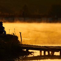 На рыбалке :: ВИТАЛИЙ ХРОМЫЧЁВ