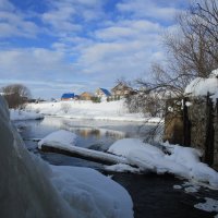 Как же хочется реке пробежаться налегке... :: ЛЮДМИЛА 