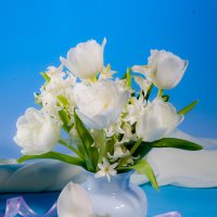 Тюльпаны и орхидеи :: Ольга Бекетова