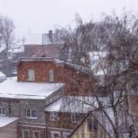 Март, тихо падал снег. :: Петр Беляков