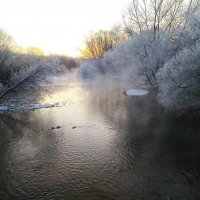 Зимняя река :: Анастасия Малыгина