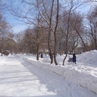 Март в парке :: Андрей Макурин