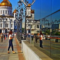 Отражение   Москва :: олег свирский 