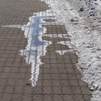 Тает снег... :: Валентина  Нефёдова 