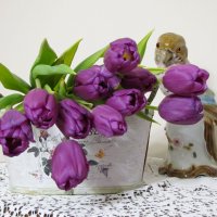 Тюльпаны цвета фуксии... :: Татьяна Гнездилова
