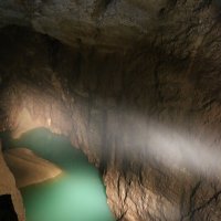 Озерцо в Новоафонской пещере :: Ольга 