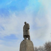 Самый высокий Ленин в мире, 57 метров. Волгоград. :: Владимир Моисеев