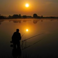 Утренняя рыбалка. :: Анатолий Борисов