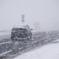 Неожиданный снежный шквал в Шумилино. 29.03.2022 :: Анатолий Клепешнёв