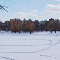 Следы на снегу :: Леонид leo