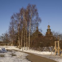 На территории Музея деревянного зодчества в г. Суздаль :: Сергей Цветков