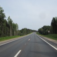 Трасса М8 “Холмогоры”. Автодорога М-8 соединяет между собой Москву и Архангельск, :: ЛЮДМИЛА 