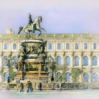 Санкт-Петербург. Памятник Николаю 1. :: В и т а л и й .... Л а б з о'в