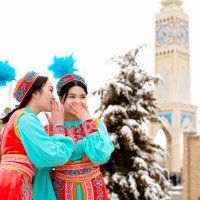Национальный костюм казахской девушек :: ЕРБОЛ АЛИМКУЛОВ