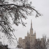 снежно и пасмурно :: Олег Лукьянов