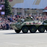 На параде. :: Евгений Шафер