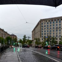 Вечерний дождь в Москве :: Oleg4618 Шутченко