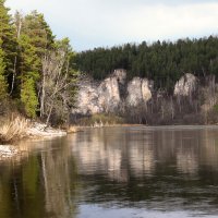 Скалы на Юрюзани :: Галина Ильясова