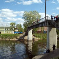 Усть-Ижора в районе впадения в Неву :: alemigun 