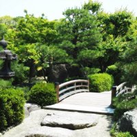 Фукуока Япония японский сад в Ōhori-kōen парк Охори :: wea *