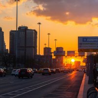 Moscow, evening, May / Москва, вечер, май :: Роман Шаров