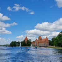 Тракайский замок. Литва. :: Светлана Хращевская