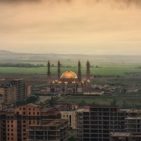 Строящаяся мечеть "Сердце Кавказа" древней столицы Аланий :: Лилия .