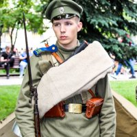 Русский солдат Первой Мировой Войны.Фестиваль,,Времена и Эпохи 2022" :: Pavlov Filipp 