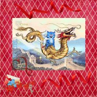 Волшебный полёт над Великой Китайской стеной :: Alisia La DEMA