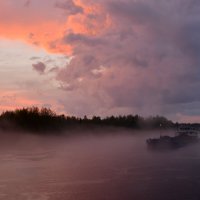 Туман над Свирью :: Леонид Иванчук